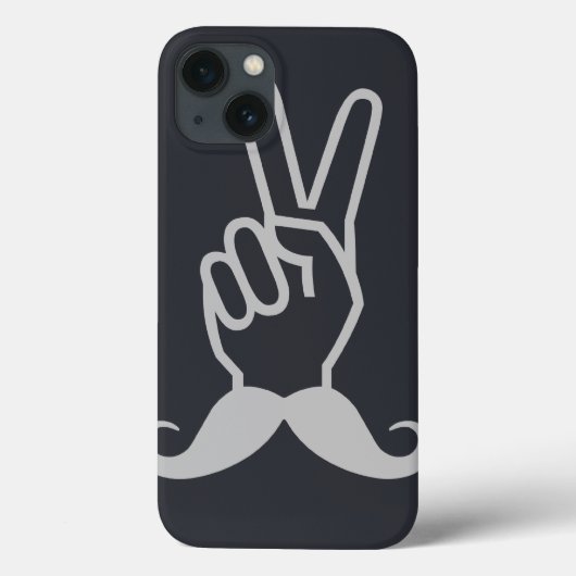 Winning Mustache aangepaste hoesjes (Achterkant)