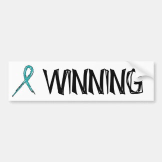 Winning - Ovariumkanker - Sheen Bumpersticker