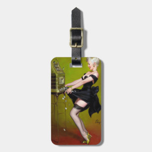 Winning Pin Up Bagagelabel