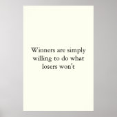 Winning Poster (Voorkant)