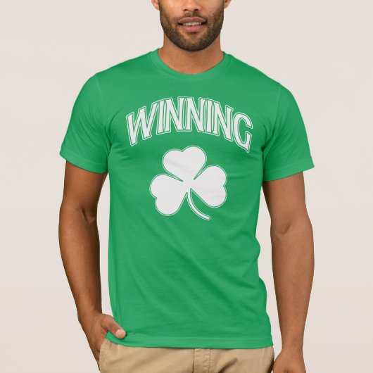 Winning Shamrock T-shirt (Voorkant)