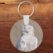 Winning Snowy Owl Sleutelhanger (Voorkant)