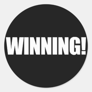 WINNING Sticker