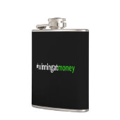 Winning tegen geld heupfles (Links)