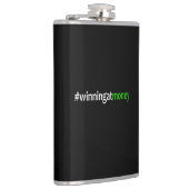 Winning tegen geld heupfles (Rechts)