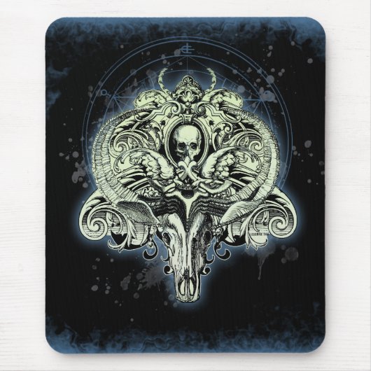 Winning van Baphomet Mousepad Muismat (Voorkant)