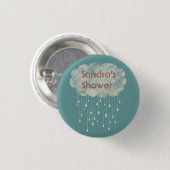 Winning van de Liefde Shower Guest Custom Button B (Voorkant /achterkant)