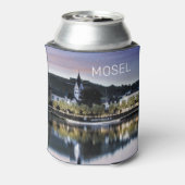 Winningen Moselle Sunset Panorama Duitsland  Blikjeskoeler (Blikje Achterkant)