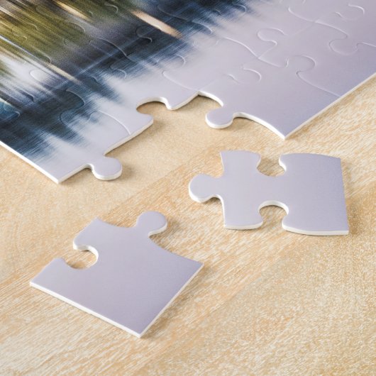 Winningen Moselle Sunset Panorama Duitsland  Legpuzzel (Zijkant)