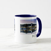 Winningen Moselle Sunset Panorama Duitsland  Mok (Voorkant rechts)