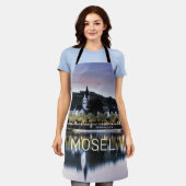 Winningen Moselle Sunset Panorama Duitsland Schort (Gedragen)