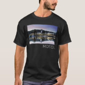 Winningen Moselle Sunset Panorama Duitsland  T-shirt (Voorkant)