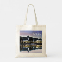 Winningen Moselle Sunset Panorama Duitsland  Tote Bag