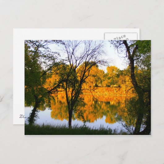 Winnipeg Autumn Briefkaart (Voorkant / Achterkant)