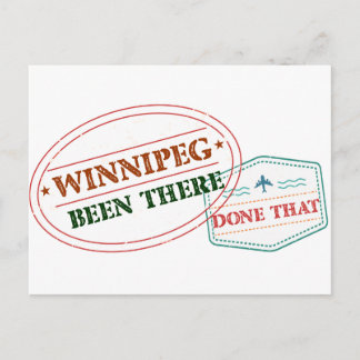 Winnipeg Been deed dat Briefkaart