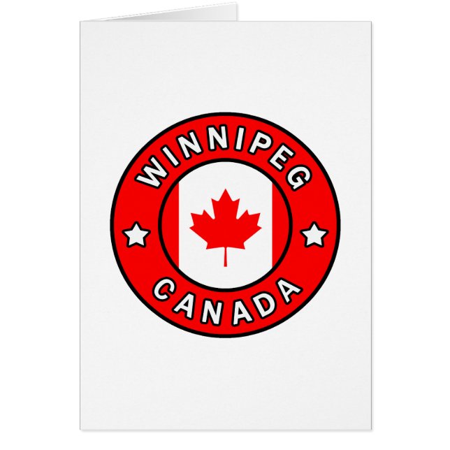 Winnipeg Canada (Voorkant)