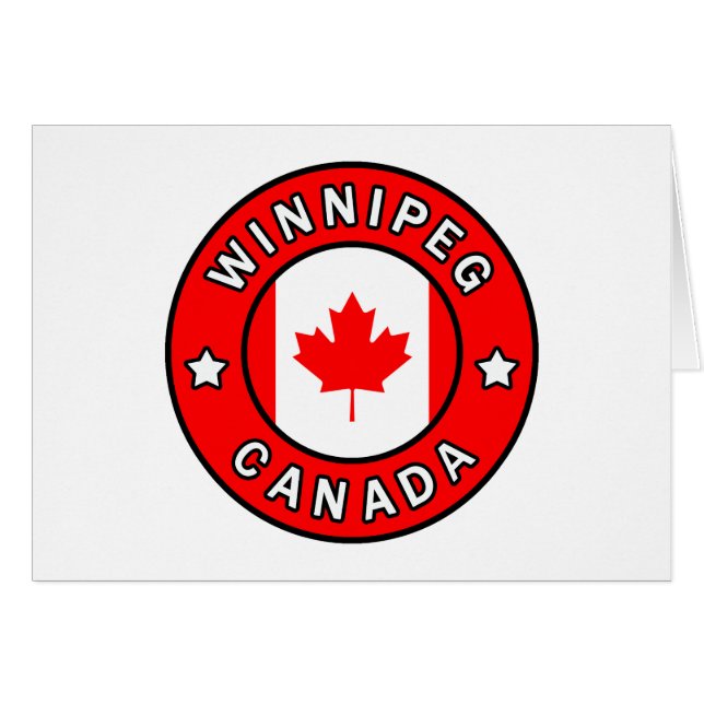 Winnipeg Canada (Voorkant Horizontaal)
