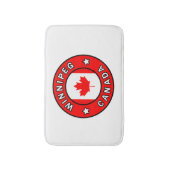 Winnipeg Canada Badmat (Voorkant Verticaal)