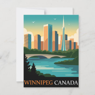 Winnipeg Canada Briefkaart