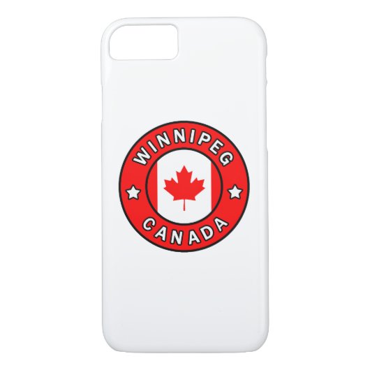 Winnipeg Canada Case-Mate iPhone Case (Achterkant)