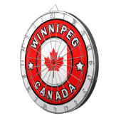 Winnipeg Canada Dartbord (Voorkant Rechts)