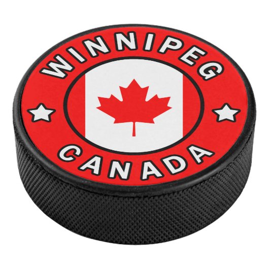 Winnipeg Canada Hockey Puck (3/4)