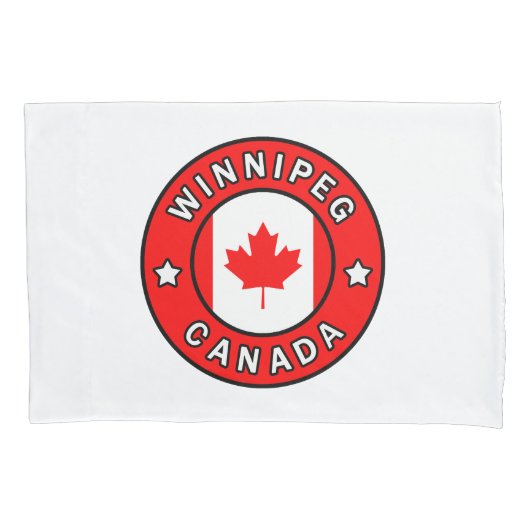 Winnipeg Canada Kussensloop (Voorkant)