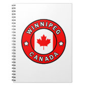 Winnipeg Canada Notitieboek (Voorkant)