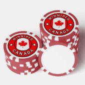 Winnipeg Canada Pokerchips (Opstapeling)