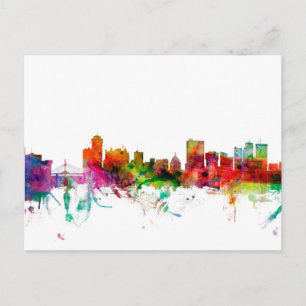 Winnipeg Canada Skyline Briefkaart