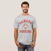 Winnipeg Canada T-shirt (Voorkant volledig)