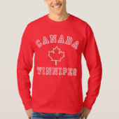 Winnipeg Canada T-shirt (Voorkant)