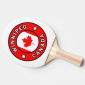 Winnipeg Canada Tafeltennisbatje (Zijkant)
