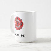 Winnipeg Fire Paramedic-Mok Koffiemok (Voorkant links)