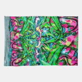 Winnipeg Graffiti Wall Kitchen Towel Theedoek (Horizontaal)