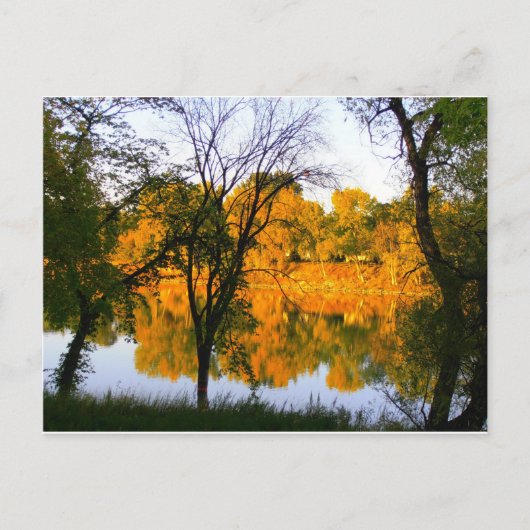 Winnipeg herfst briefkaart (Voorkant)