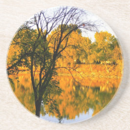 Winnipeg Herfst Zandsteen Onderzetter