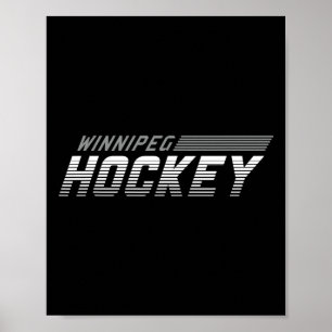Winnipeg Hockey Blades Of Steel Gameday Fan Uitrus Poster