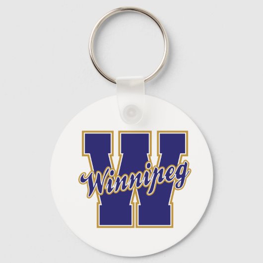 Winnipeg Letter Sleutelhanger (Voorkant)