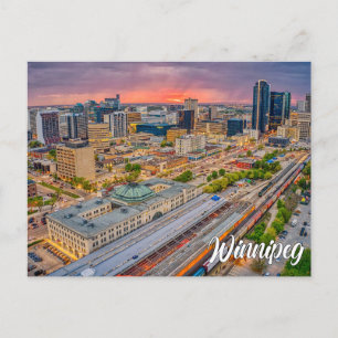 Winnipeg, Manitoba, Canada Briefkaart
