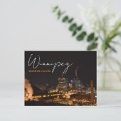 Winnipeg Manitoba Canada Reizen Briefkaart (Staand voorkant)