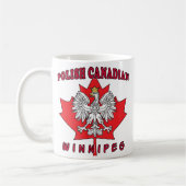 Winnipeg Pools Canadees Leaf Koffiemok (Links)