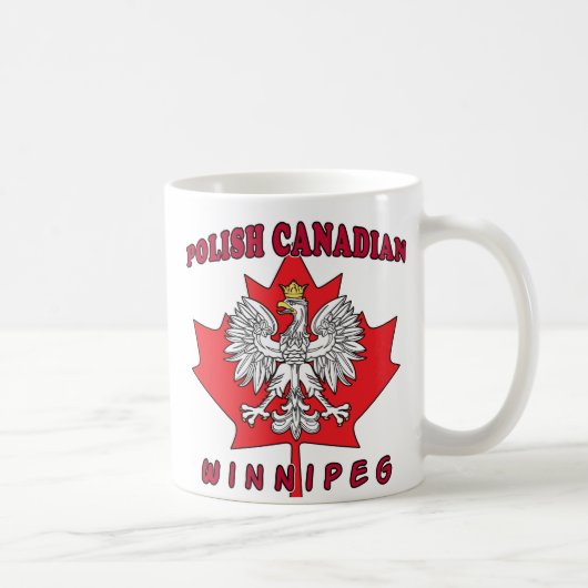 Winnipeg Pools Canadees Leaf Koffiemok (Rechts)