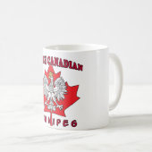 Winnipeg Pools Canadees Leaf Koffiemok (Voorkant rechts)