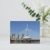 Winnipeg Provencher Bridge Briefkaart (Staand voorkant)