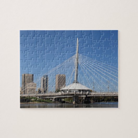 Winnipeg Provencher-brug Legpuzzel (Horizontaal)