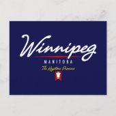 Winnipeg Script Briefkaart (Voorkant)