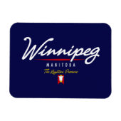 Winnipeg Script Magneet (Horizontaal)