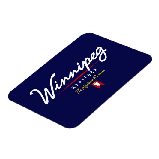 Winnipeg Script Magneet (Linkerzijde)