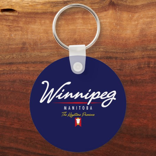 Winnipeg Script Sleutelhanger (Voorkant)